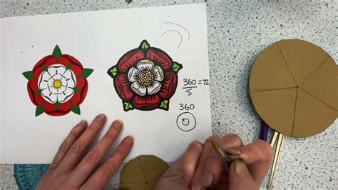 tudor rose craft|tudor rose design and cut.